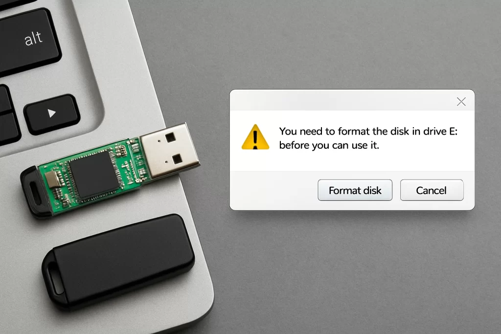Πρόβλημα Διαμόρφωσης USB Stick